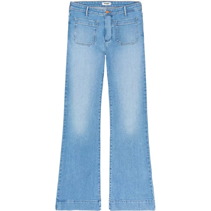 Jeans flare vrouw Wrangler