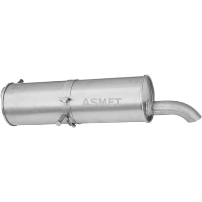 Geluiddemper achter ASMET 08.030