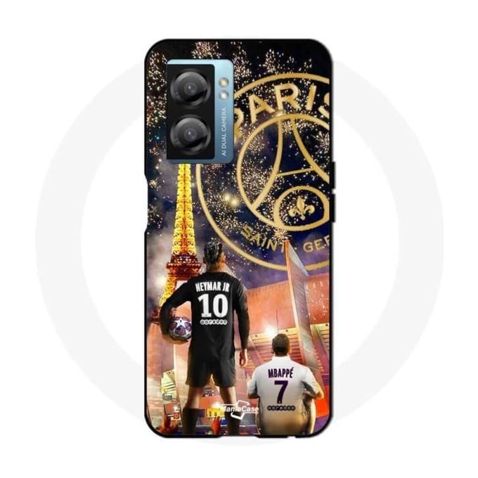 Oppo A77 5G hoesje neymar mbappe kerst