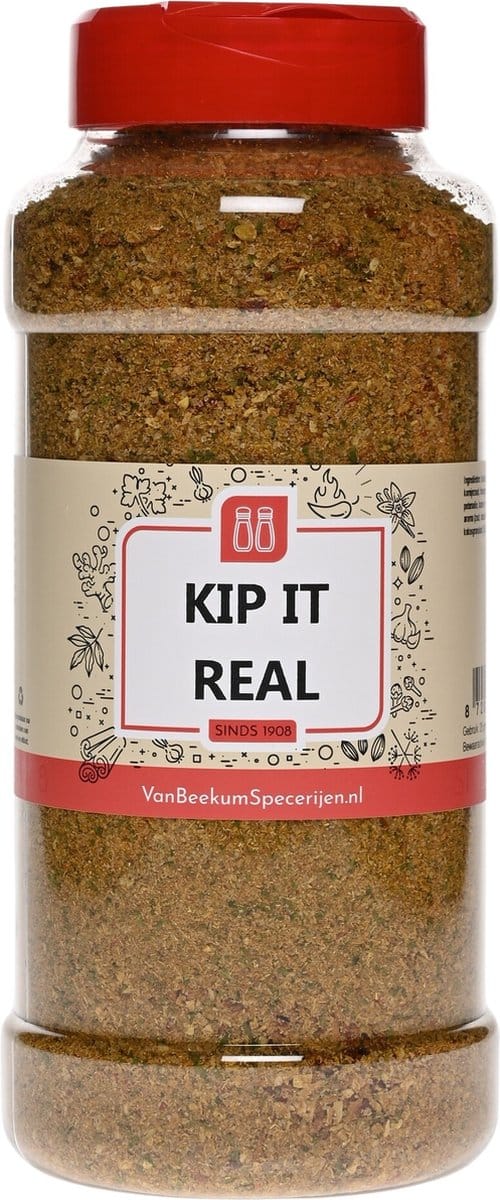 Van Beekum Specerijen - Kip It Real - Strooibus 600 Gram