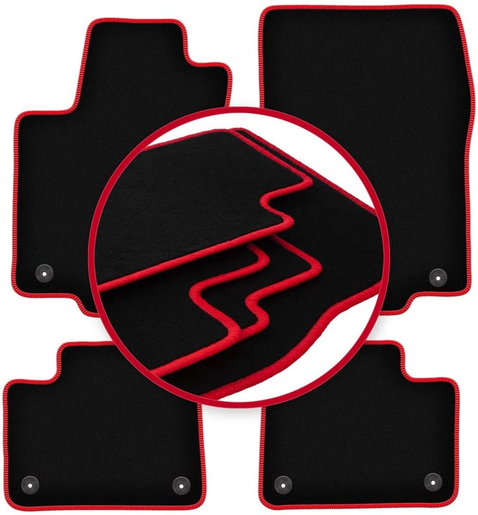 CARLUX-RED automatten voor: Mercedes GL X166 SUV (2012-2015)