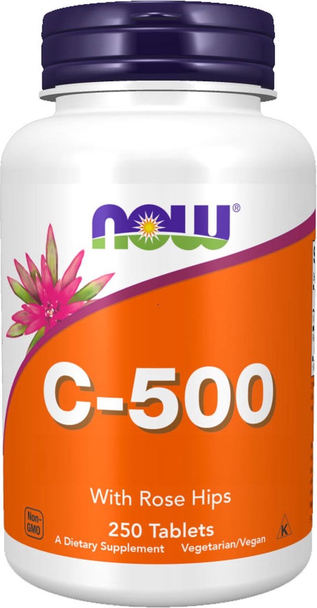Vitamine C-500 with Rose Hips - 250 tabl