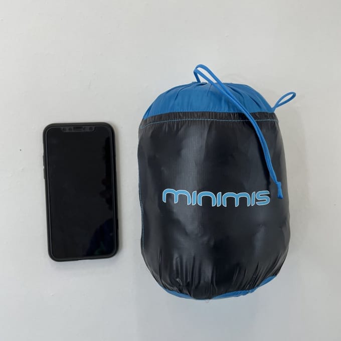 SirJoseph mummyslaapzak Minimis 320 - damesmodel L 170 cm - Zwart
