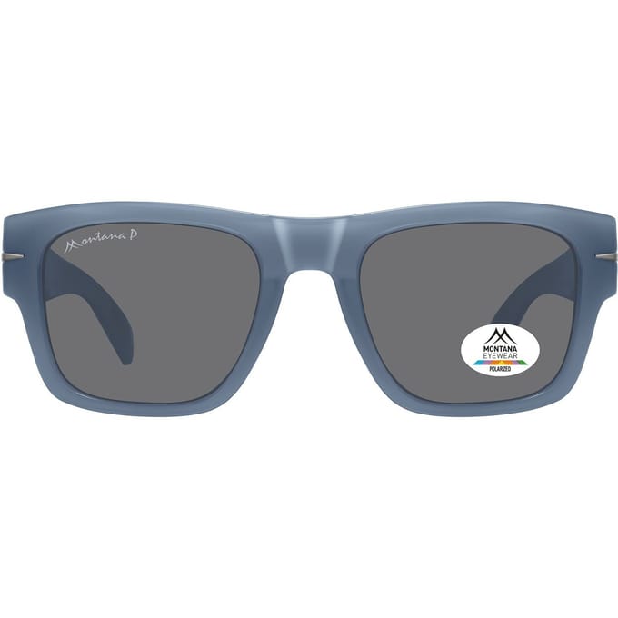 Montana Zonnebril Polarized Glanzend Blauw MP189D
