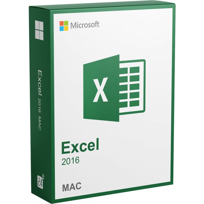 Microsoft Excel 2016 MAC