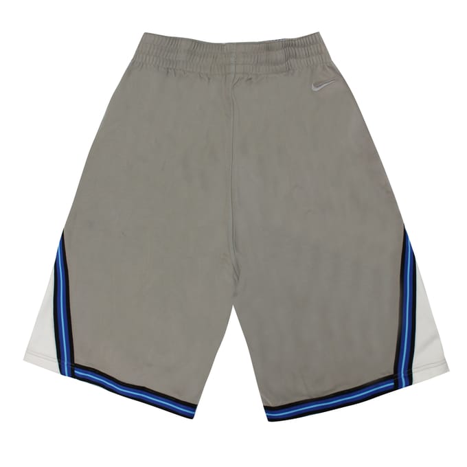Vintage Nike Heren Lebron James 23 Grijs Basketbal Shorts