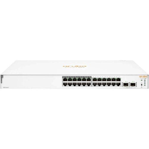 Hewlett Packard Enterprise Aruba Instant On 1830 24G 12p Class4 PoE 2SFP 195W Switch