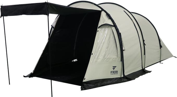 Fieri VYN Canyon Cooldome Tunneltent - 4 Persoons Tent - Ruim & Waterdicht
