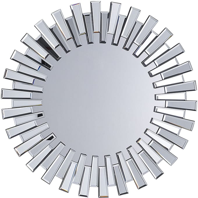CHOLET - Wandspiegel - Zilver - MDF