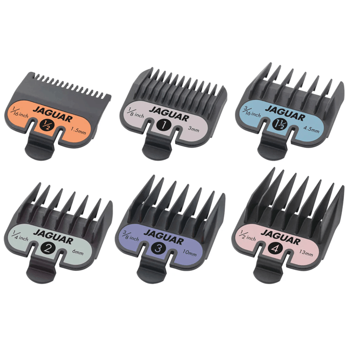 Jaguar J-Cut Fade X Opzetkammen Set 6st