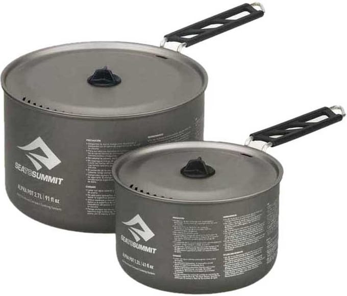 Sea To Summit Alpha 2.0 Kookset Zilver