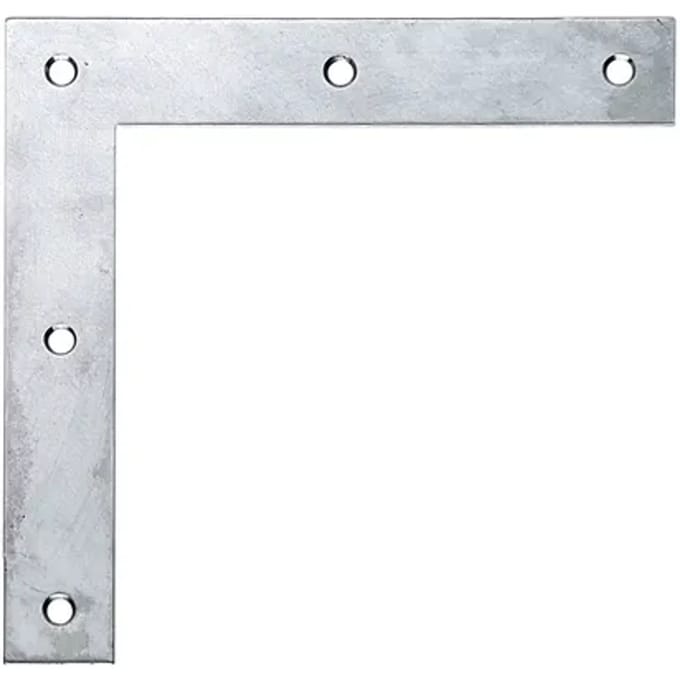 Alberts Raamhoek Rvs 120x120x20mm