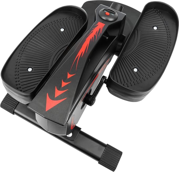 PrimeMatik - Elliptische beenpedalen Trainingspedaal met LCD-zoeker
