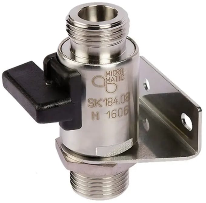 Muurbeugel met kraan, grootte: 7 mm