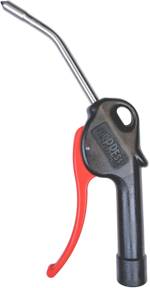 Blaaspistool Super Silent | 1/4 binnendraad | Max 12 bar | Met insteeknippels | In blister