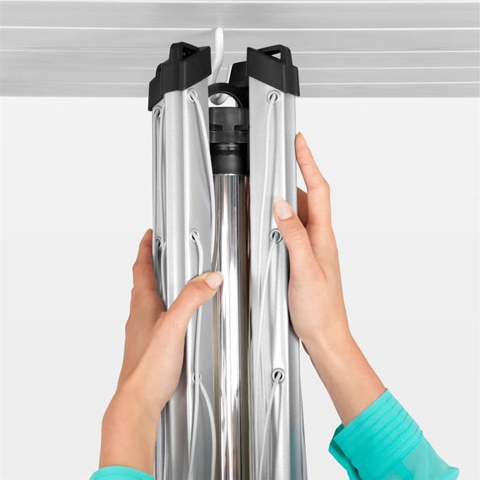 Brabantia Droogmolen 40 m Topspinner Met  Kunststof Betonanker