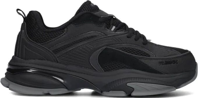 Nubikk Comet Runner Sneakers - Black Raven Artificial - Maat 41 - Heren