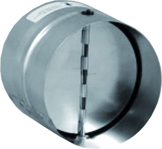 Ventilatiekanaal Terugslagklep Ø125 mm – Metaal – VKM125