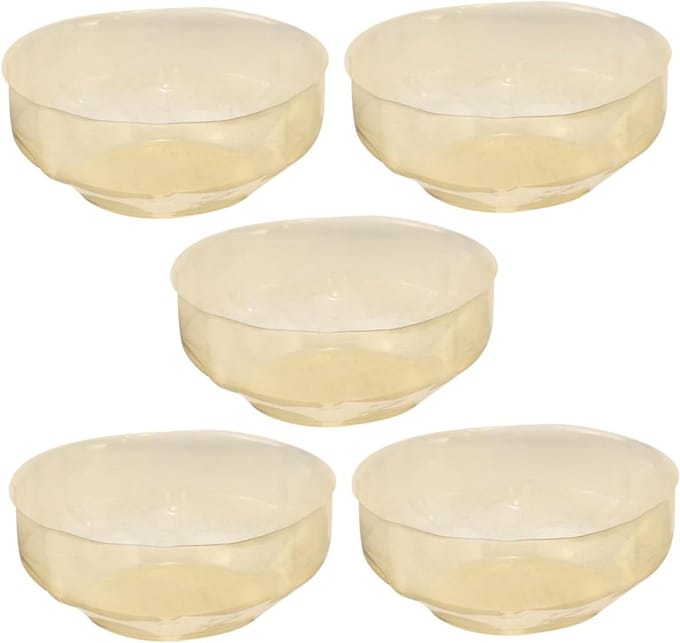 Alarmafdekking Set - Beschermhoes - Sensor Beschermen - Duurzaam Plastic - 5 Stuks - Lichtbruin