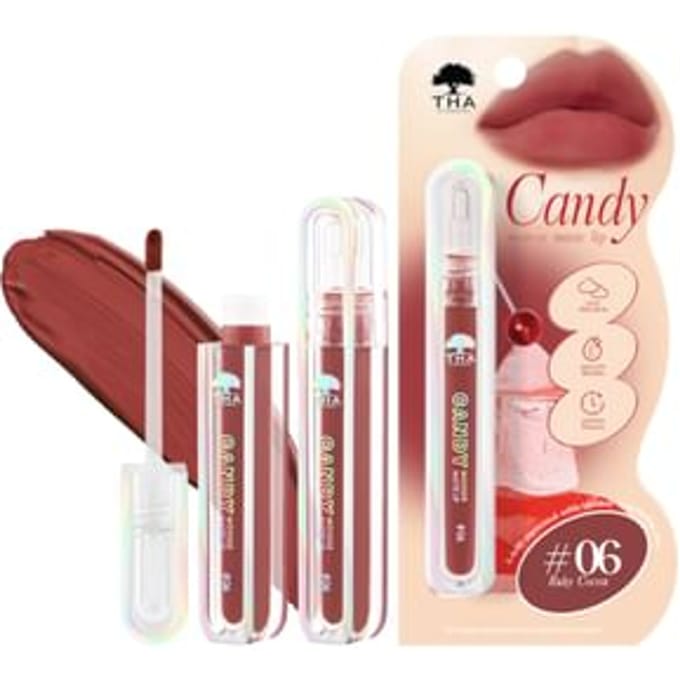THA - Candy Mousse Matte Lip 06 Ruby Cocoa