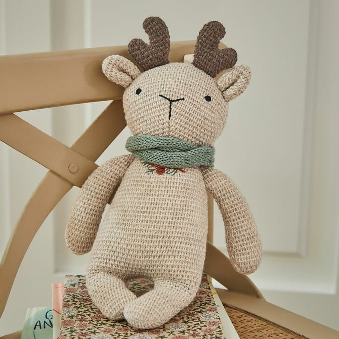 LOBERON Knuffeldier Papillia beige/bruin