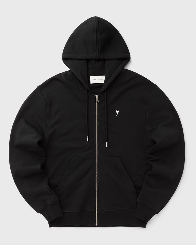 HOODIE WITH CONTRASTED AMI DE COEUR