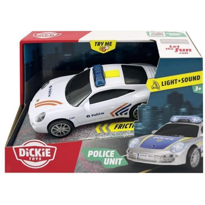 Dickie Toys - Belgische Police wagen - Porsche