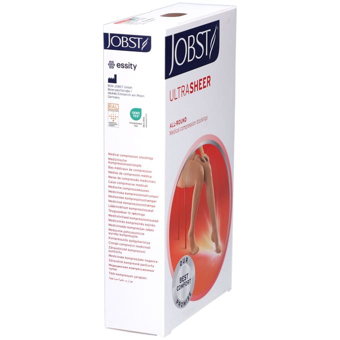 JOBST UltraSheer Kompressions-Schenkelstrümpfe 1
