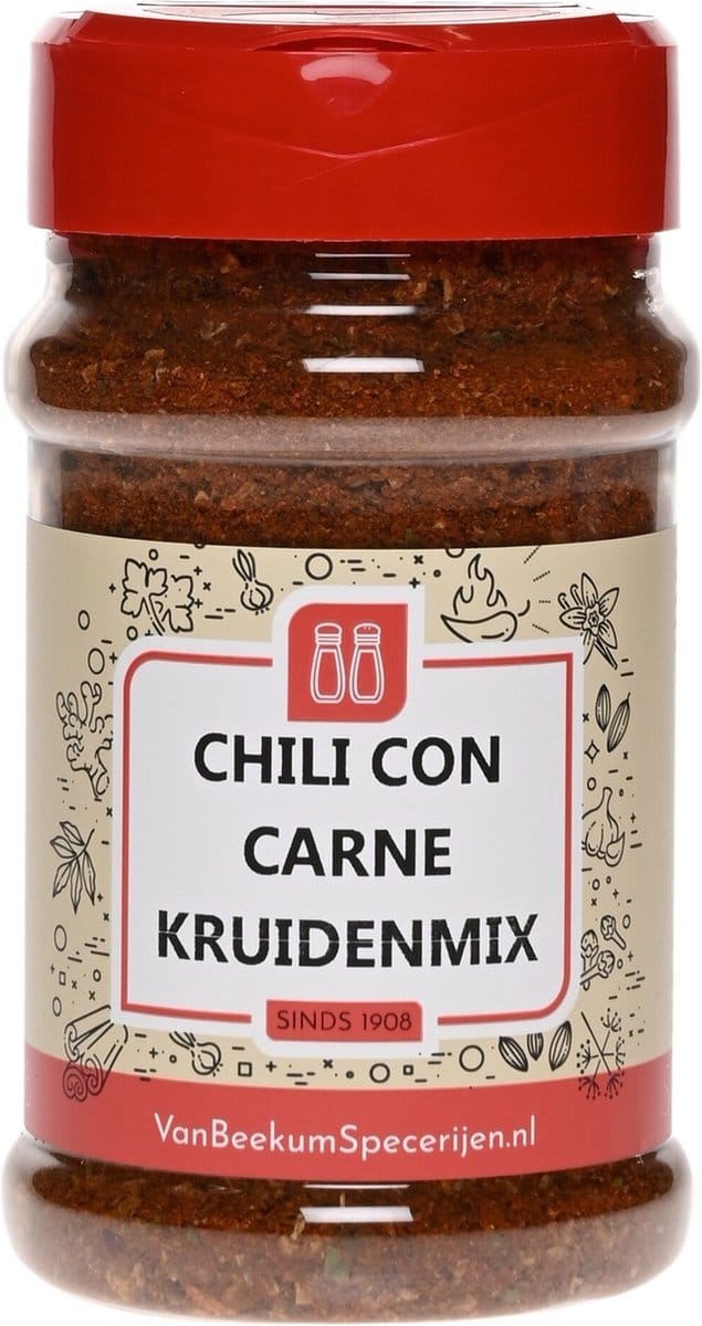 Van Beekum Specerijen - Chili Con Carne Kruidenmix - Strooibus 170 Gram