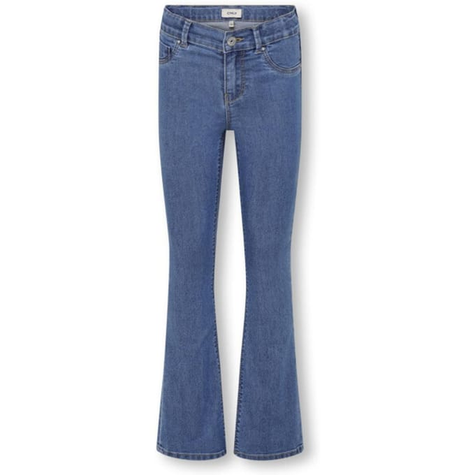 Only Kogmila-iris flared dnm blue denim