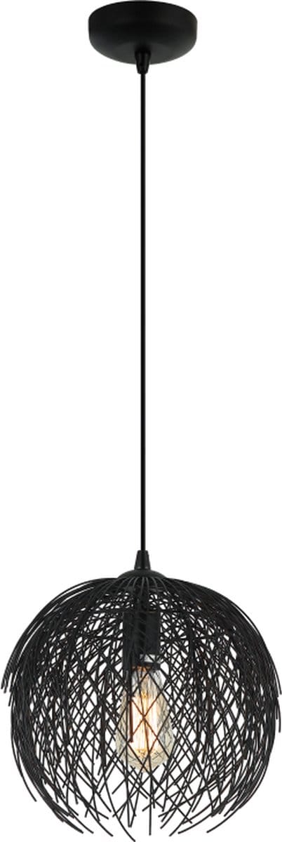 Chericoni Filo Sottile Hanglamp - 1-lichts - Ø32 cm - Zwart - Metaal