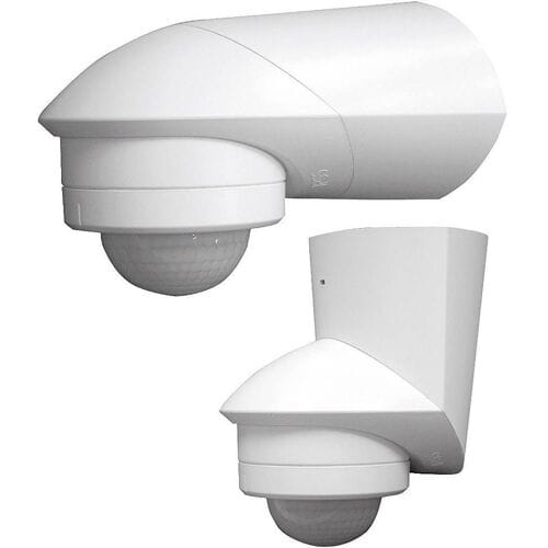 Grothe 94531 PIR-bewegingsmelder Opbouw (op muur) 240 ° Relais Wit IP55
