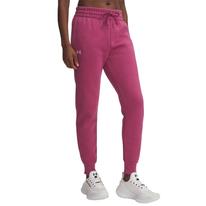 Under Armour Dames/Dames Rival Fleece Joggers (Rood)