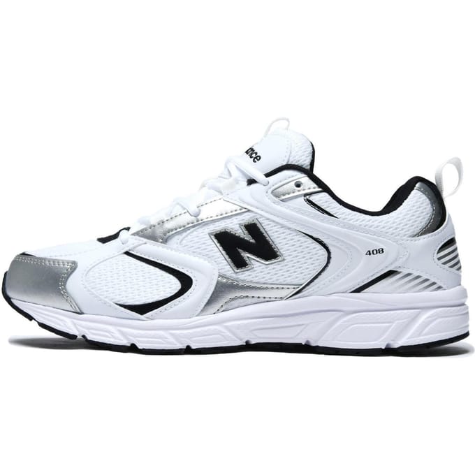 Baskets Unisexe New Balance 408 Blanc Noir ML408WB 43 white