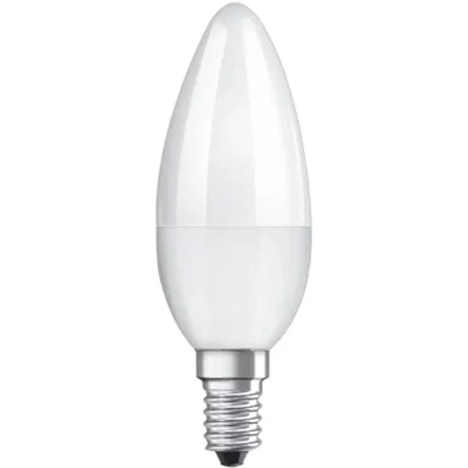 Osram Ledlamp Kaars Superstar - D3,5cm - Dimbaar - Warm Wit - E14 - 5w