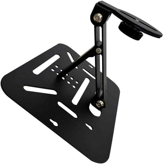 Projector Stand - Projector Houder Beugel - Thuisbioscoop Inrichten - Verstelbaar Metaal - 18.5 x 13.5 cm - Zwart