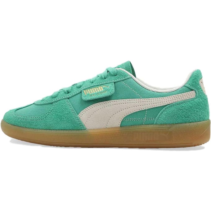 Puma Palermo Vintage - Mannen - Sneakers - Groen/Wit - Maat 37