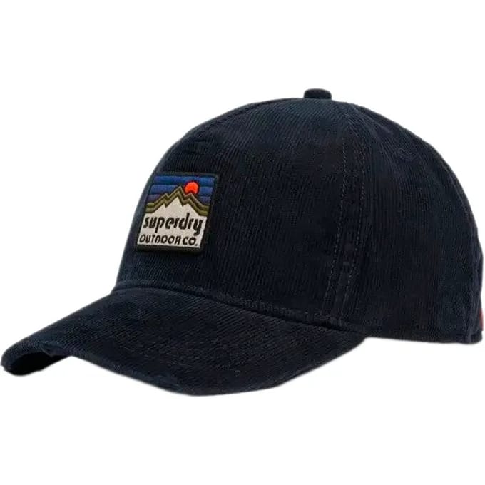 Superdry Graphic Cord Truckercap Blauw