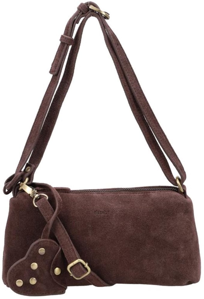 DSTRCT Portland Road Crossbodytas Kleine Dames - Leer - Bruin