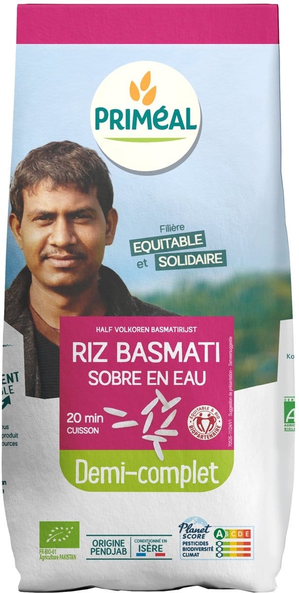 Primeal Halfvolkoren basmati rijst
