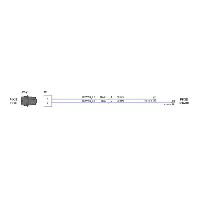 AEG kabel, doos, stroombord 140212320018