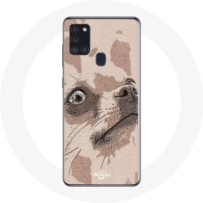 Samsung Galaxy A21S hoesje Chihuahua hondenras