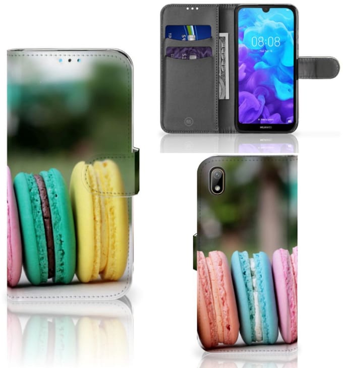 Huawei Y5 (2019) Book Cover Macarons