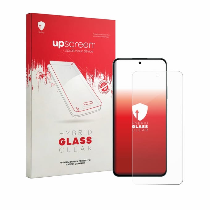 upscreen - Screenprotector voor Honor Play 80 Pro - Folie Beschermfolie Beschermglas transparant