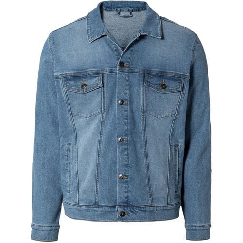 LIVERGY Heren jeansjack (Blauw, M)