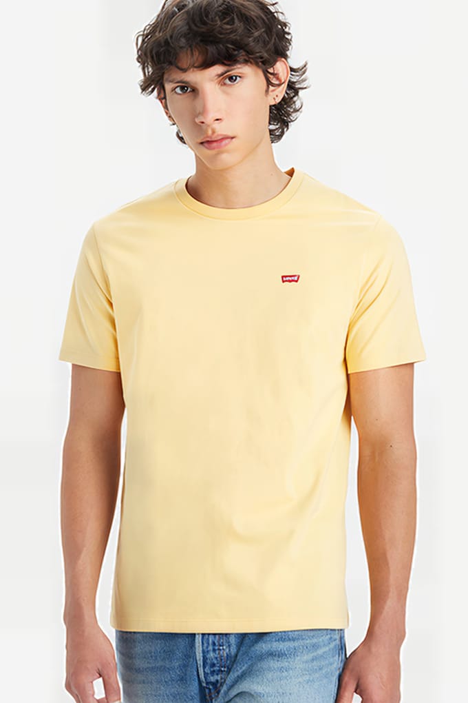 Levi's Ss Basic T-shirt Beige Größe: S | Basic T-Shirts Outlet | Herren | Braun