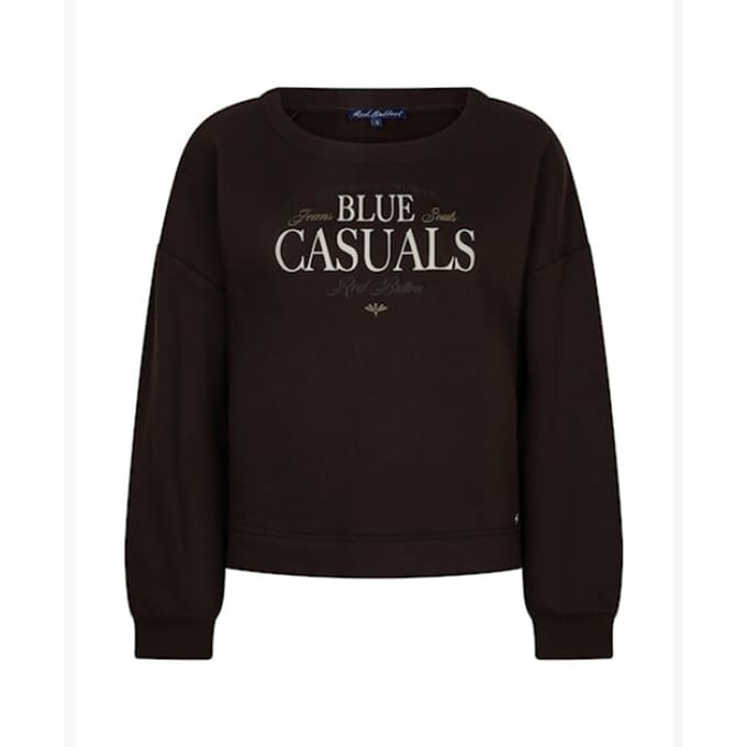 Red Button - Dames sweater - Maat M - Vrouwen - Bruin -