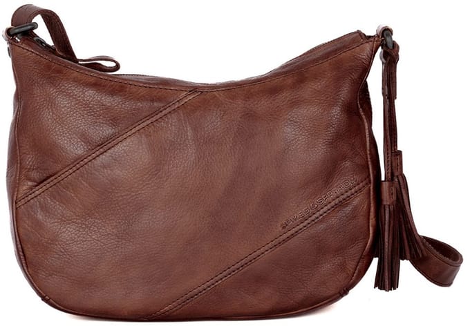 Leren Crossbodytas - Lorain - Donkerbruin