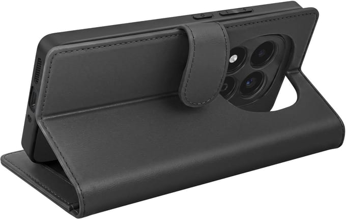 Mayaxess, Hoesje Geschikt Voor Redmi Note 15 Pro Plus 5G Wallet 2 in 1 Uitneembaar, Zwart