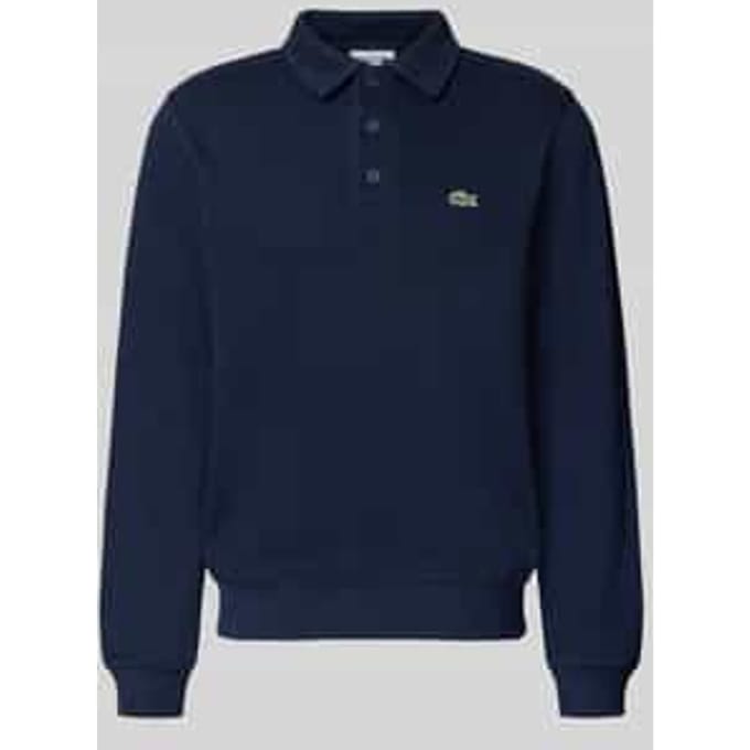 Sweater Lacoste Sweatshirt Polo Shirt - Blue Marine